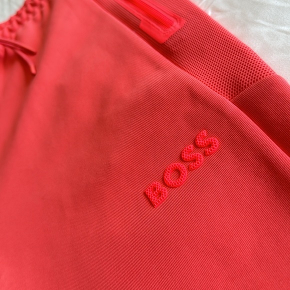 Brand new Boss shorts, red, size medium. - Picture 3 of 6